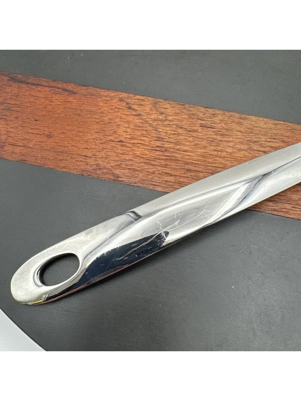 Oneida Stainless Steel Slotted Pie/Cake Server Holiday Entertaining Wedding EUC